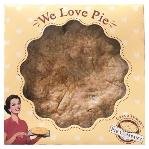Grand traverse pie - Grand Traverse Pie Company Menu Grand Traverse Pie Company Locations. Cuisine: Sandwiches. Choose My State More Less. MI. Grand Traverse Pie Company Nutrition Facts. Food Calories Protein (g) Fat (g) Apple Dumpling Pie, 9" 1 Slice: 570: 4: 28 > Apple Crumb Pie, 6" 1 Slice: 600: 4: 27 > Apple Crumb with Pecans & Caramel Pie, 6"